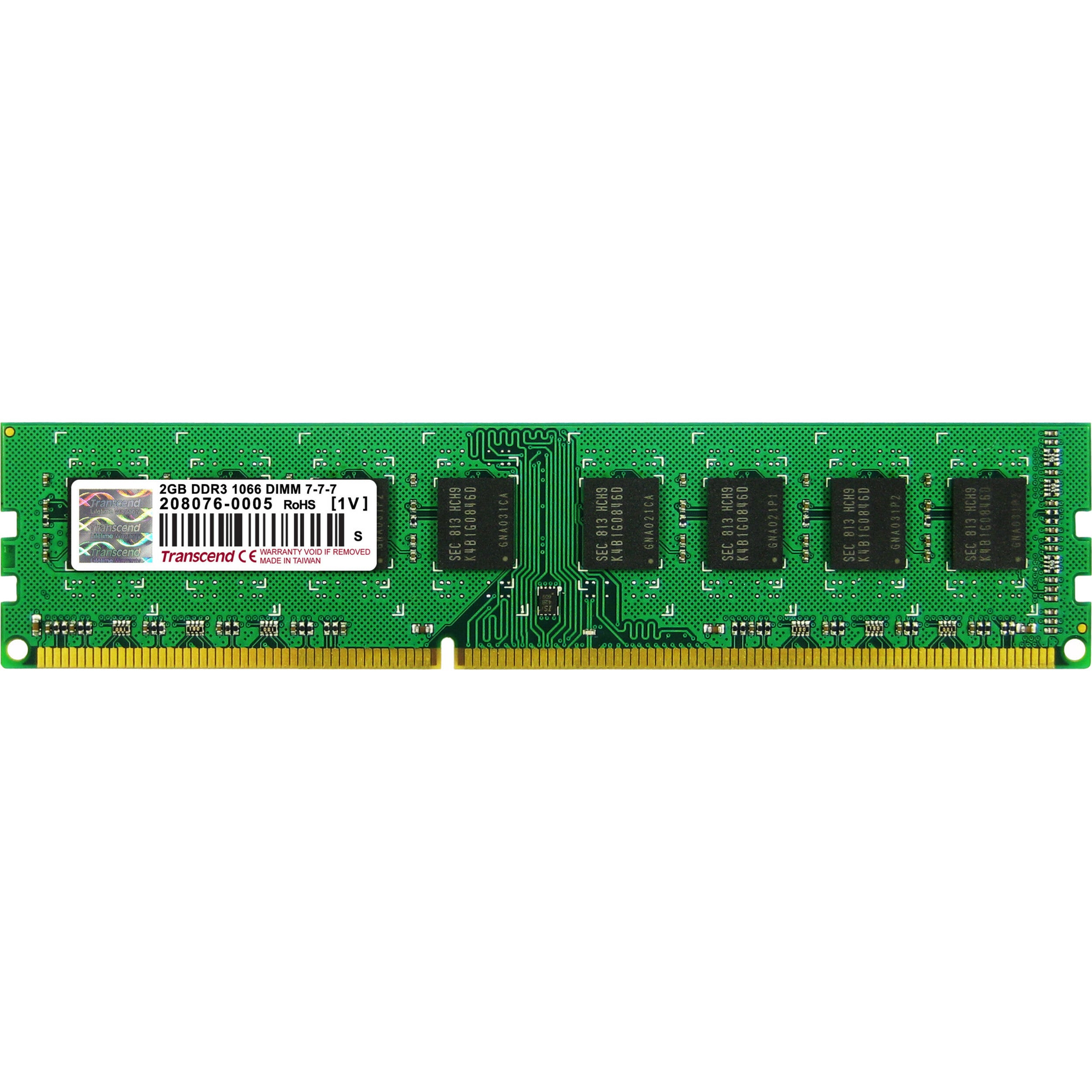 Transcend 2GB DDR3 SDRAM Memory Module