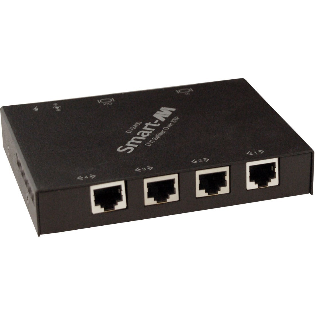 Smart SmartAVI DVS400 4-Port DVI-D Video Extender/Console, 220 ft, CAT6, DVS-400S, Wired