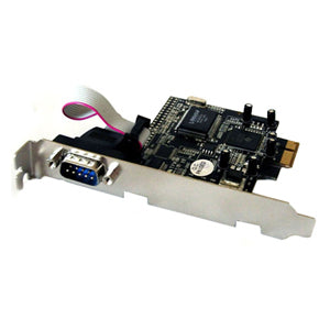 Bytecc BT-PE1S 1-port PCI Express Serial Adapter - 1 x 9-pin DB-9 Serial