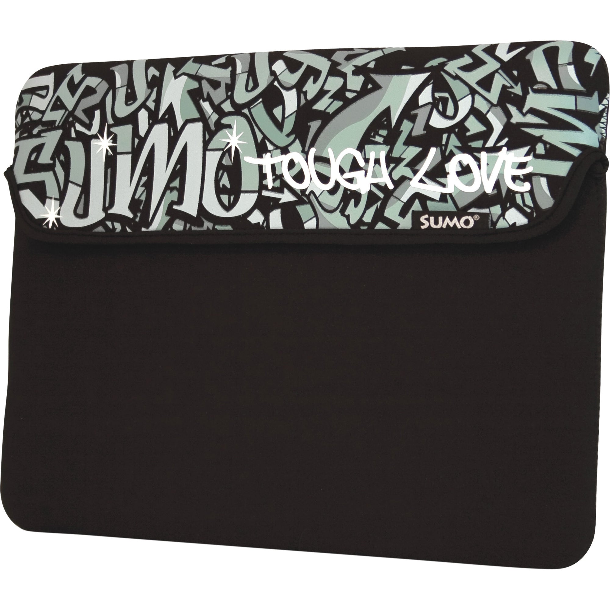 Mobile Sumo 10/11.6 Inch Graffiti Netbook Sleeve, 10 in, Black, ME-SUMO77101