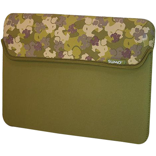 SUMO Camo 10" Netbook Sleeve, 11.6", Green, ME-SUMO66109, 6.40 oz