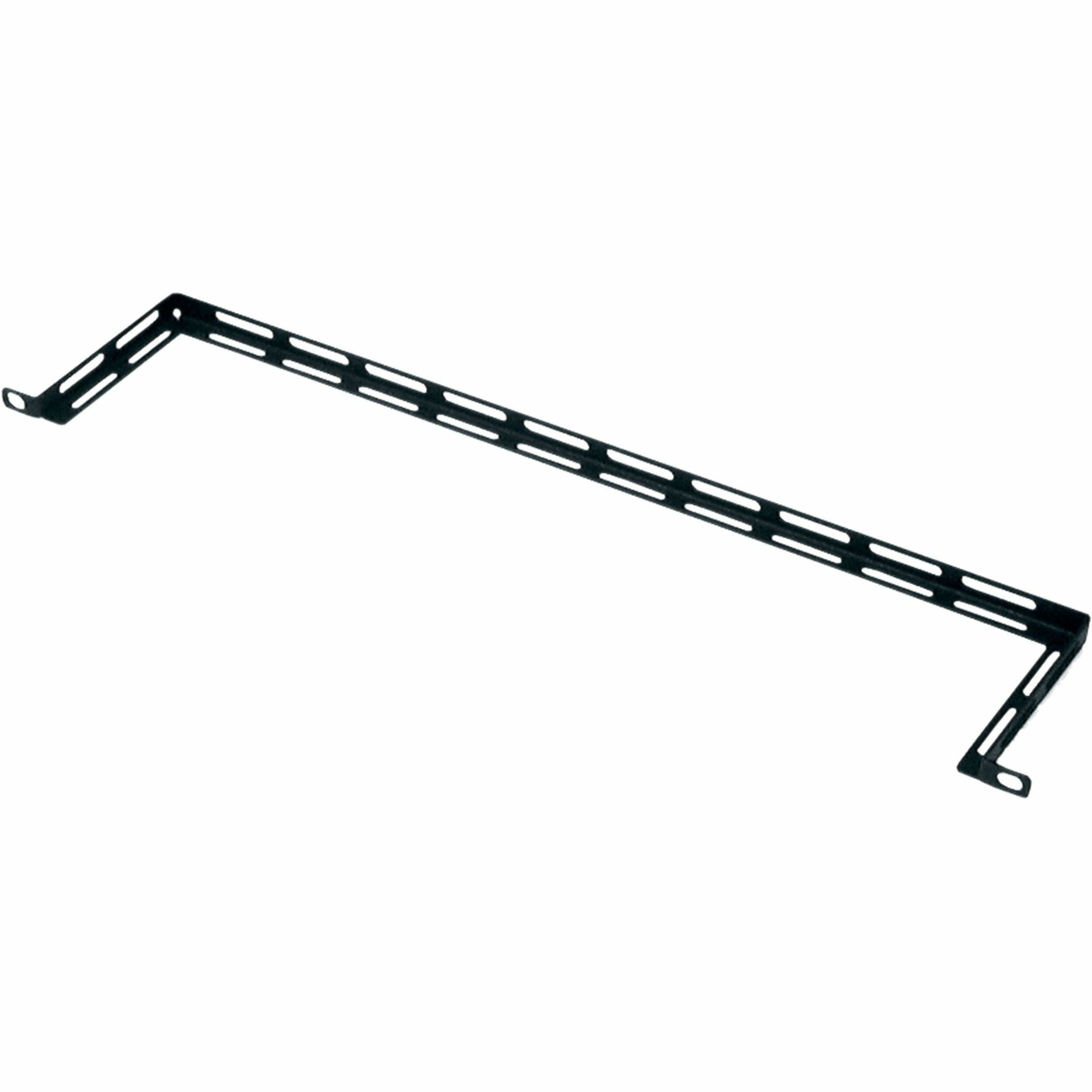 Legrand Middle Atlantic LBP Series Horizontal 4in Offset L-Shaped Rack Cable Management Lace Bar - 10 Pack