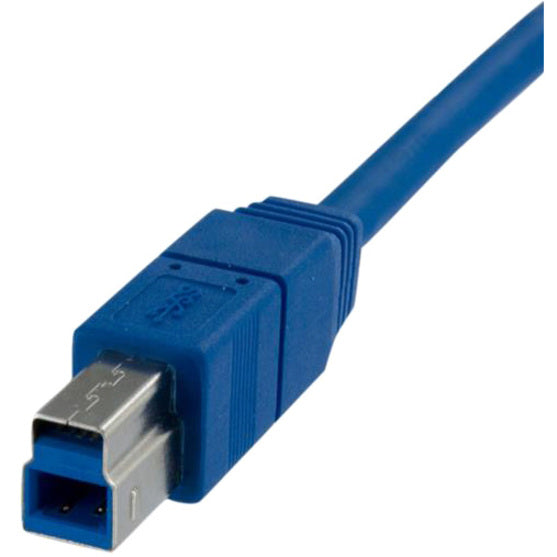 StarTech.com SuperSpeed USB 3.0 (5Gbps) Cable A to B - USB 3.0 A (M) to USB 3.0 B (M) - 480 MBytes/s or 4.8 Gbps