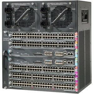 Cisco Catalyst 4507R-E Switch Chassis, 98.11 lb, Catalyst 4507R-E Switch ChassisFan Tray19 inches RackCable guide hardware, WS-C4507R-E-RF