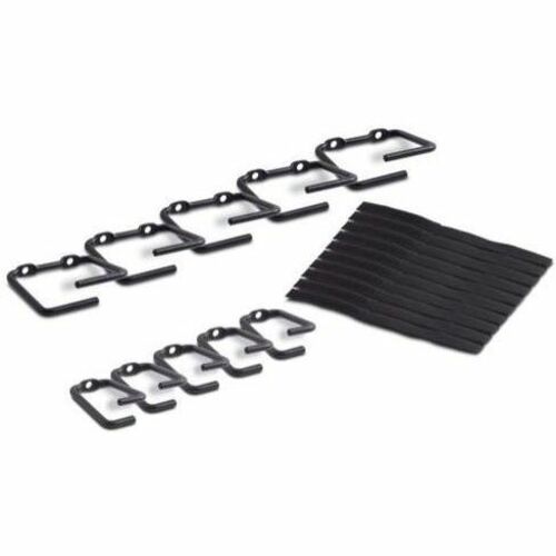 Schneider APC NetShelter Cable Management, Rings, Set of 5 small and 5 large, Black