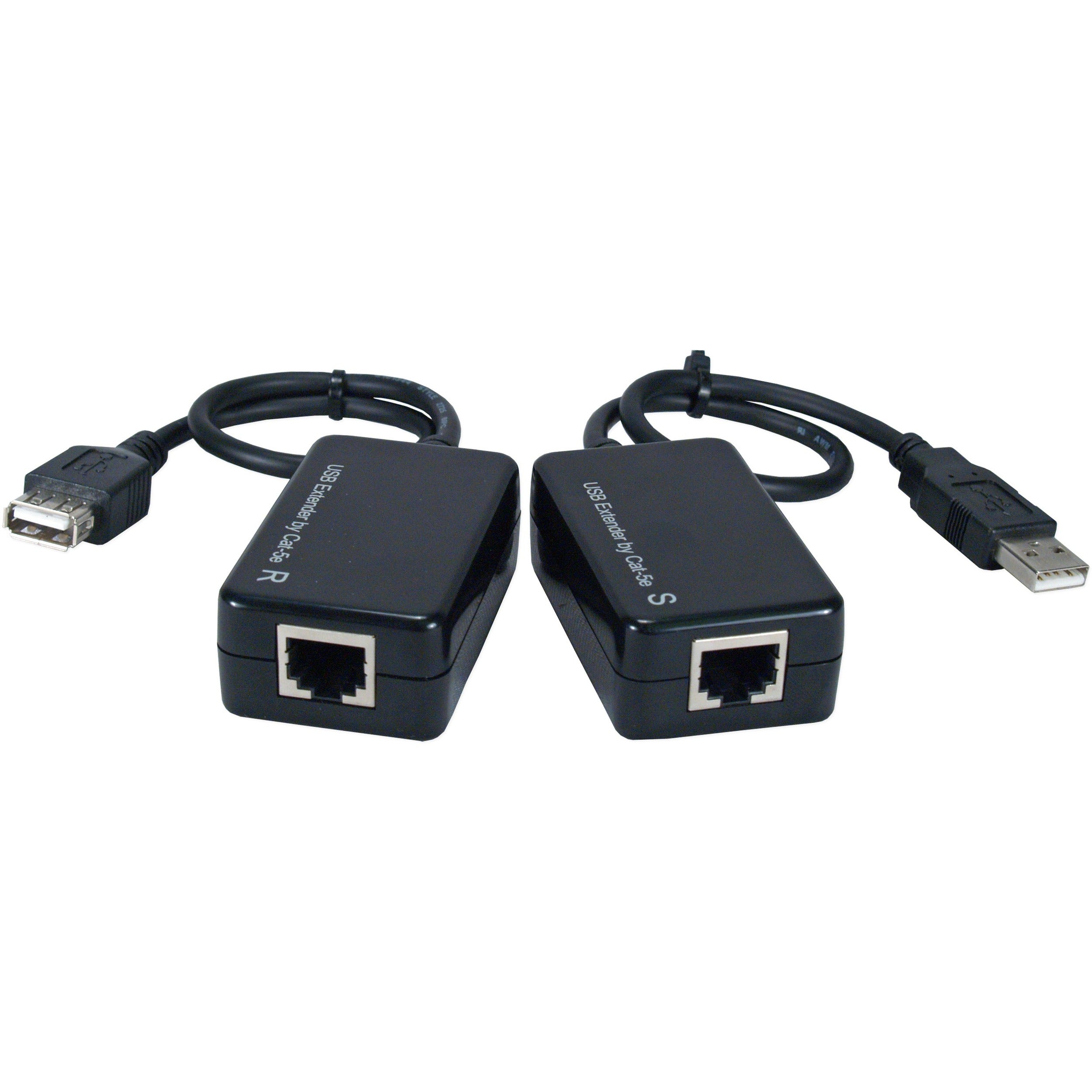 QVS USB CAT5/6 Active Repeater for Up to 165ft