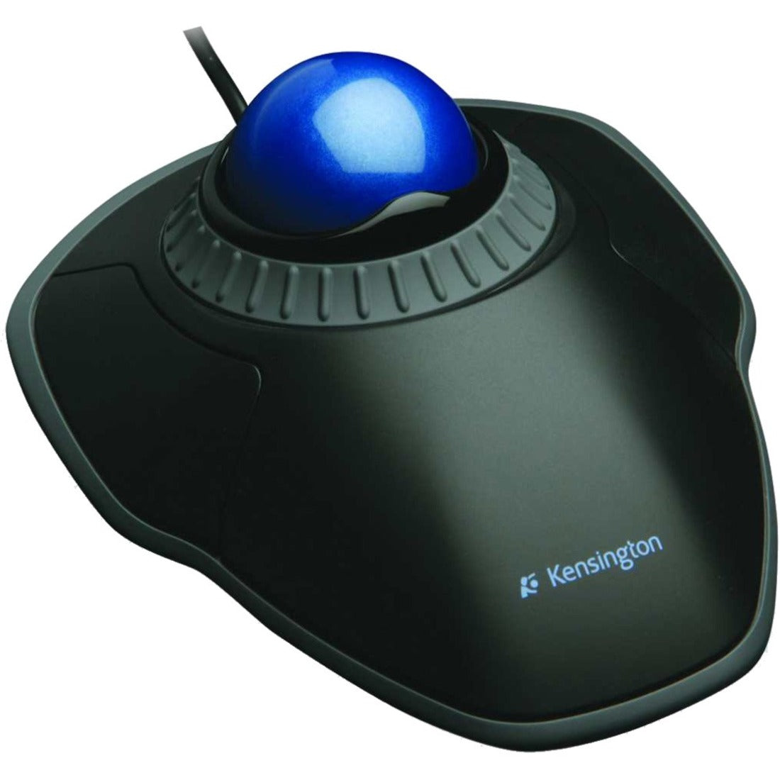 ACCO Kensington Orbit 72337 Trackball with Scroll Ring, Black, K72337US, USB