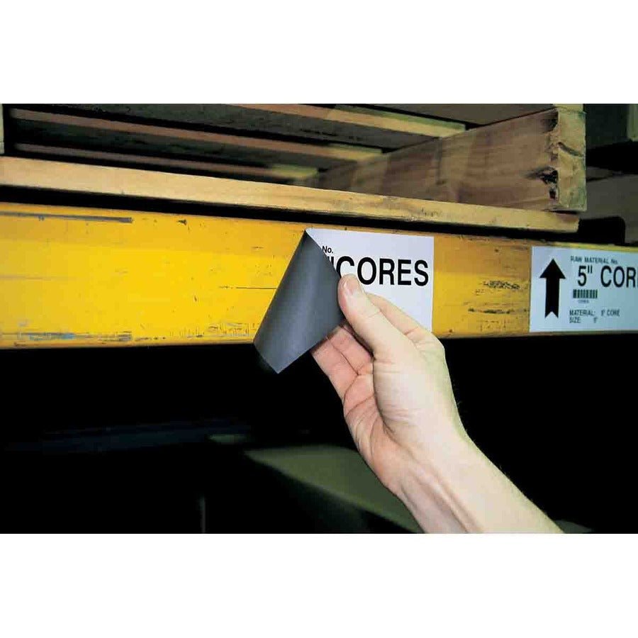 Brady Magnetic Label White