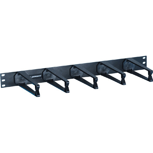 Legrand Ortronics OR-808045590 Cable Management Panel - Cable Management Panel - Black - 1U Rack Height