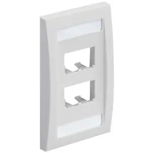 panduit-mini-com-4-sockets-single-gange-faceplate