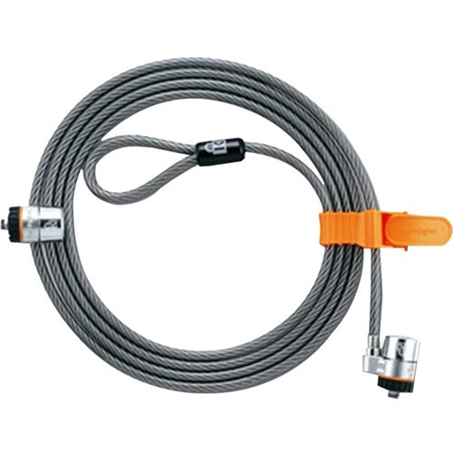 Kensington MicroSaver K64187F Cable Lock, 10.40 oz, MicroSaver K64187F Cable Lock Key, Orange