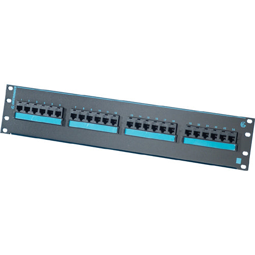 Legrand Ortronics Clarity 6 OR-PSD66U24 Cat6 Standard Density 24-Port Network Patch Panel