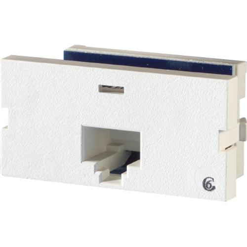 Legrand SIICLRTY6T568A/B 1PORTWHT, II Faceplate Module, White, OR-S21600-88