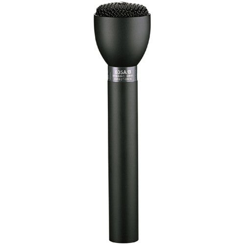 The Electro-Voice 635N/D-B Wired Dynamic Microphone - Black, 5.9 in, 635NDB, XLR