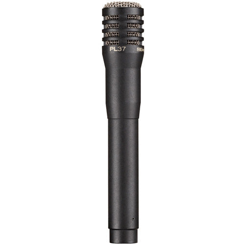 The Electro-Voice PL37 Wired Microphone - Black, 6.4 in, XLR