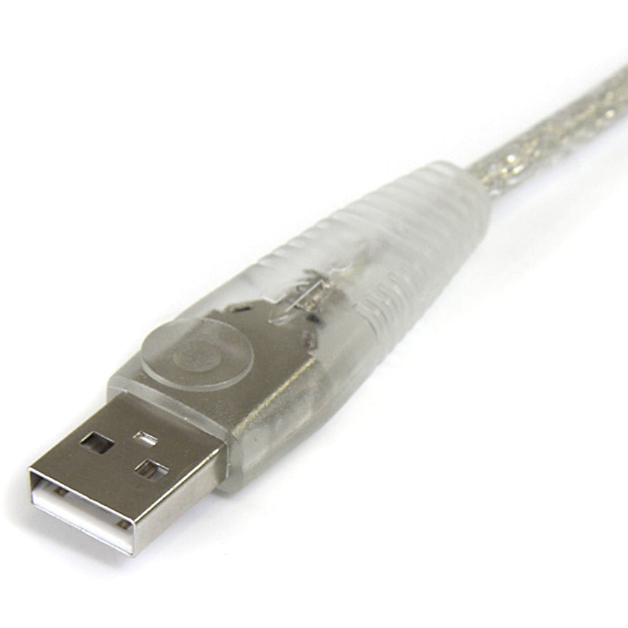 StarTech.com - Transparent USB 2.0 cable - 4 pin USB Type A (M) - 4 pin USB Type B (M) - ( USB / Hi-Speed