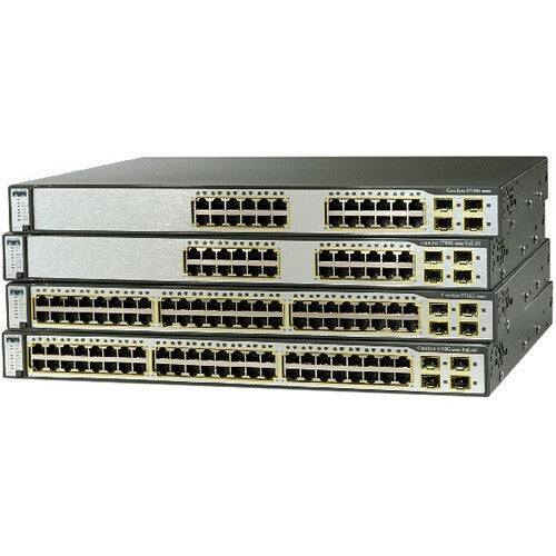Cisco Catalyst 3750V2-48PS Layer 3 Switch is next-generation energy-efficient Layer 3 Fast Ethernet stackable switch, RF
