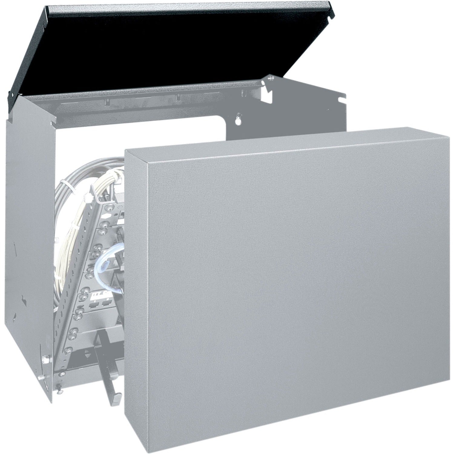 Legrand Middle Atlantic Top Cover - Black, 18 in, PPMLID18