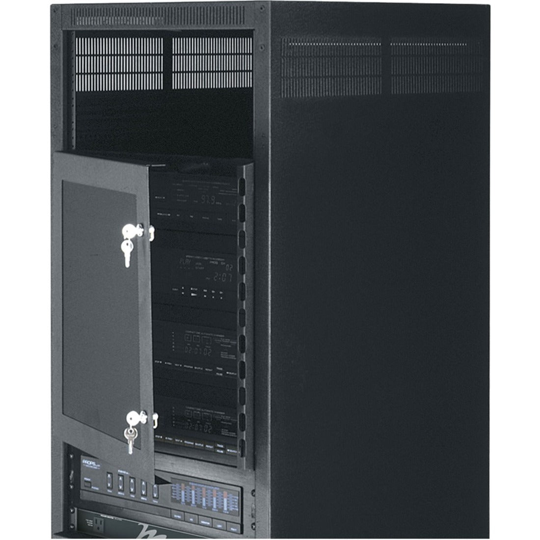 Middle Atlantic Door Panel, Black, PSDR12