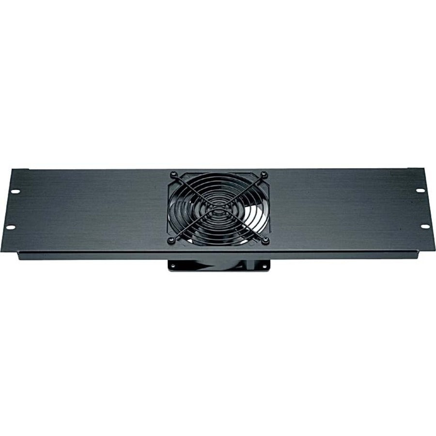 Legrand Middle Atlantic Fan Tray - 1 Fan - 3U - 50 CFM - Black, QTFP1