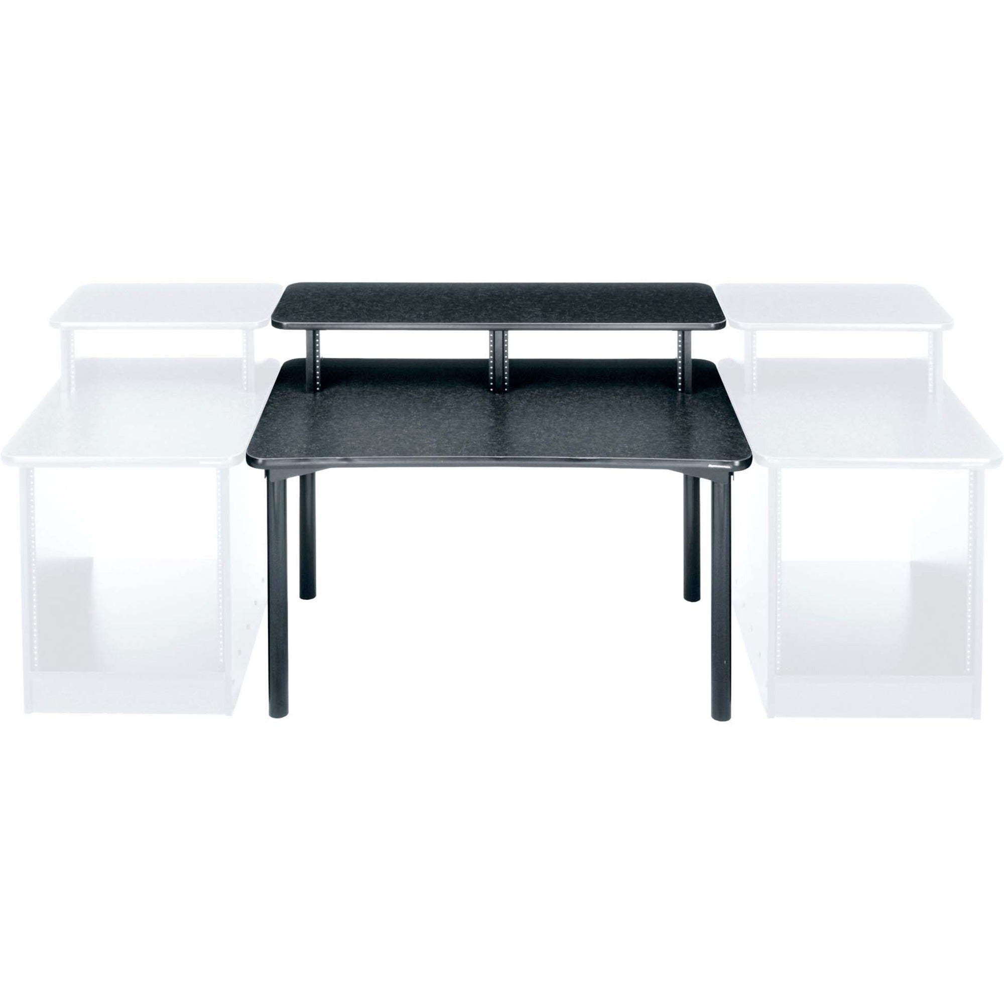 Legrand Middle Atlantic 2 Rack Bay Multi-Desk Straight Workstation