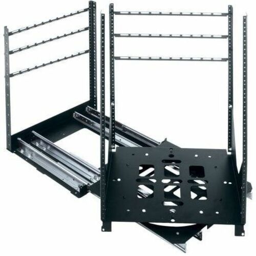 Legrand Middle Atlantic SRSR Series 14RU Slide Out Rotating Rack Rail System - Flat Black Powder Coat