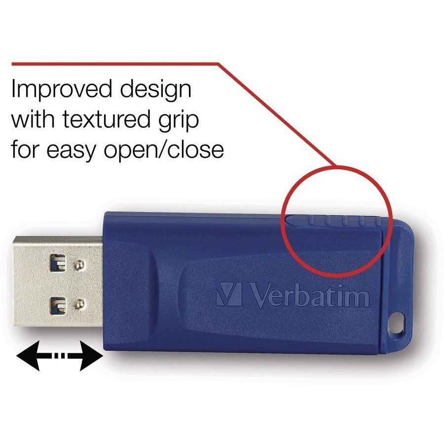 VERBATIM 8GB USB Flash Drive - Blue