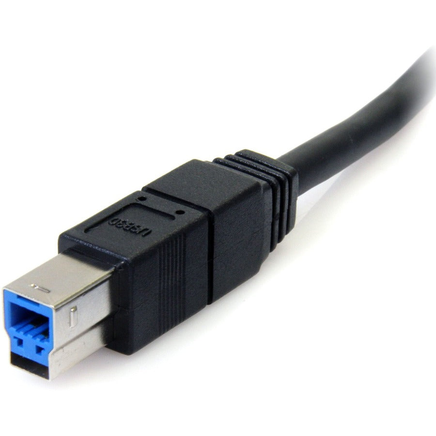 StarTech.com 6 ft Black SuperSpeed USB 3.0 (5Gbps) Cable A to B - M/M