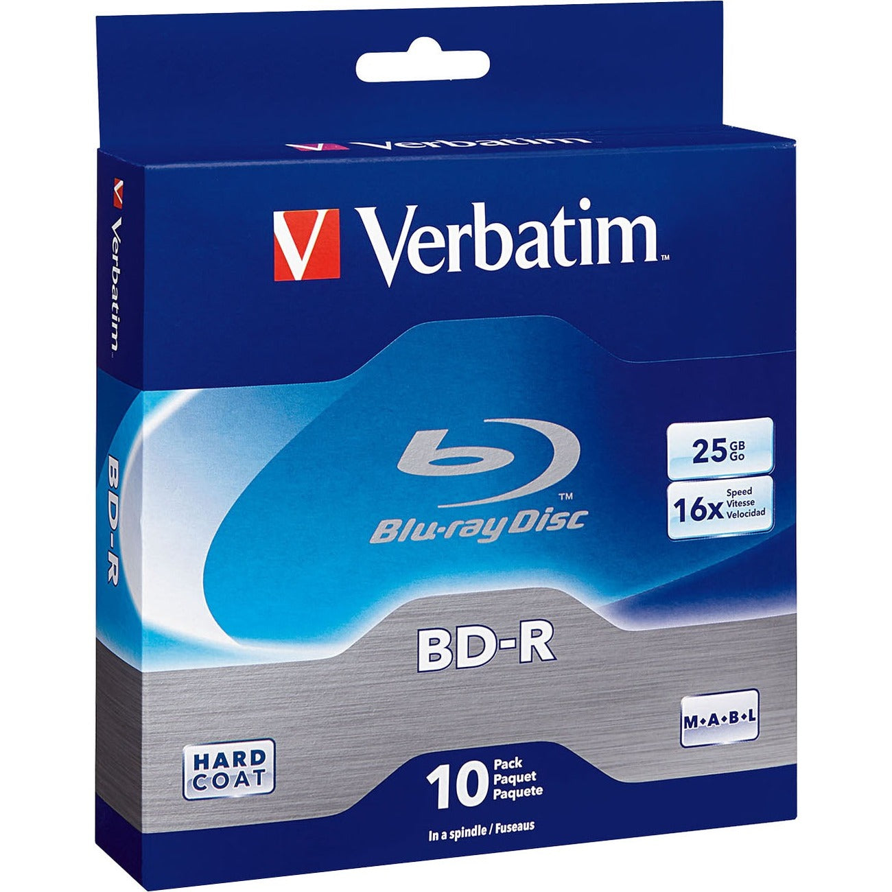 Verbatim BD-R 25GB 16X with Branded Surface - 10pk Spindle Box