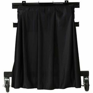 Da-Lite Confidence Monitor Stand Skirt, Black