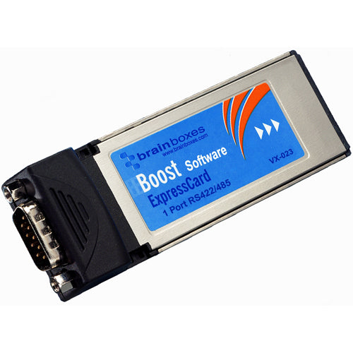 Brainboxes VX-023 1-port ExpressCard Serial Adapter - Plug-in Module - ExpressCard - PC