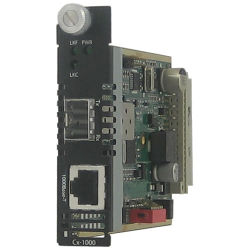 Perle C-1110-SFP Gigabit Ethernet Managed Media Converter