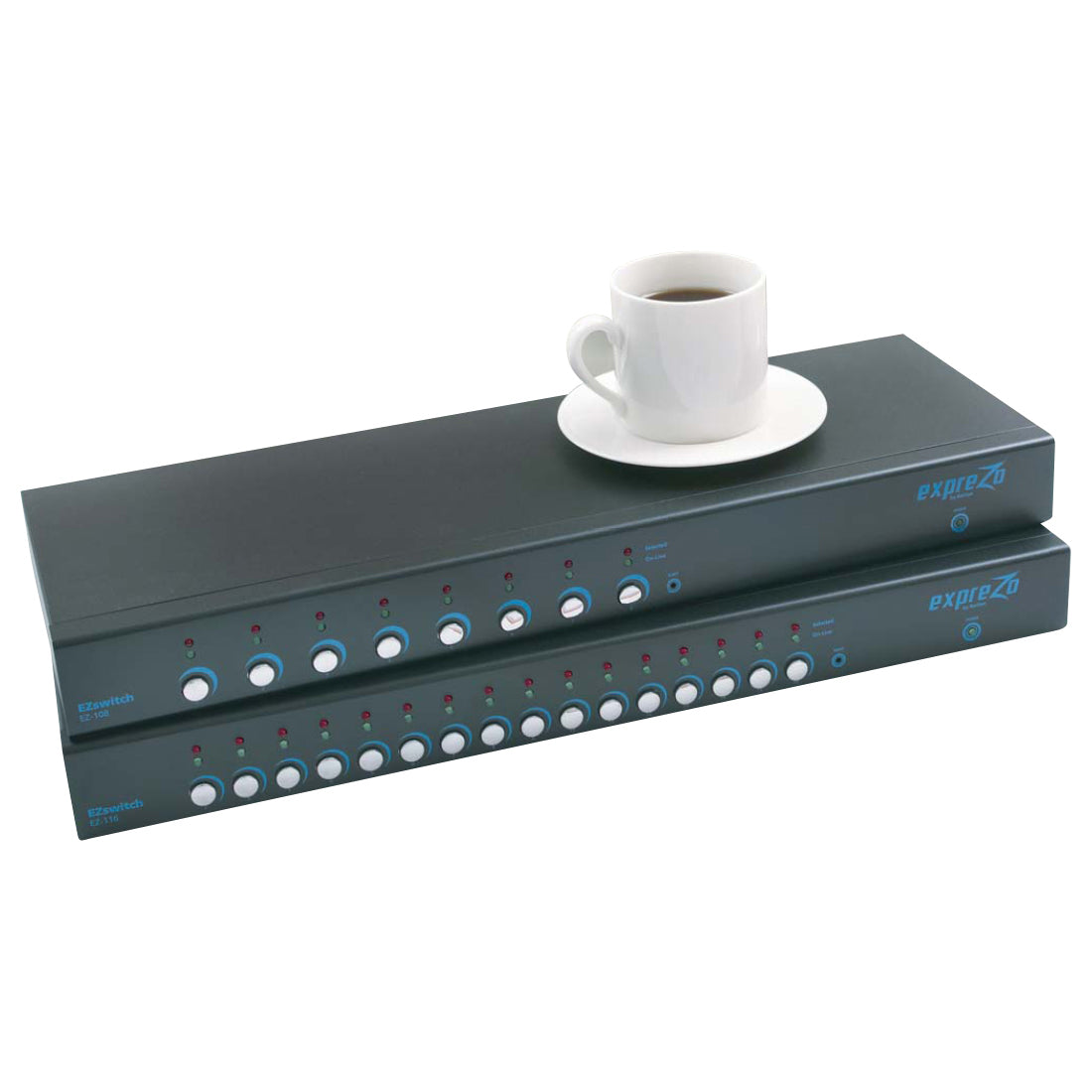 Legrand Raritan expreZo EZswitch EZ-116 KVM Switch, 4 in