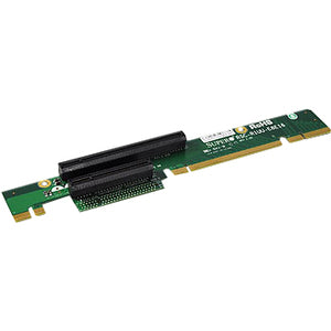 Supermicro RSC-R1UU-E8E16 PCI Express Riser Card - 2 x PCI Express x16, PCI Express x8 - Universal I/O - 1U Chasis