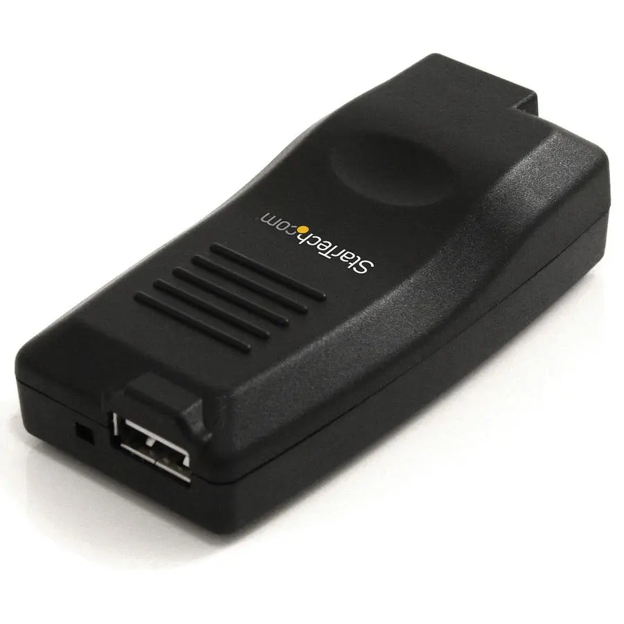StarTech.com 10/100/1000 Mbps Gigabit 1 Port USB 2.0 over IP Device Server Adapter - USB Ethernet Over LAN Network Printer Converter - Windows 7 / XP / Vista ONLY