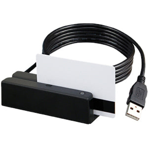 Uniform Industrial MSR213V Magnetic Stripe Reader - High Coercivity (HiCo), Low Coercivity (LoCo) - Dual Track - 55 in/s - USB