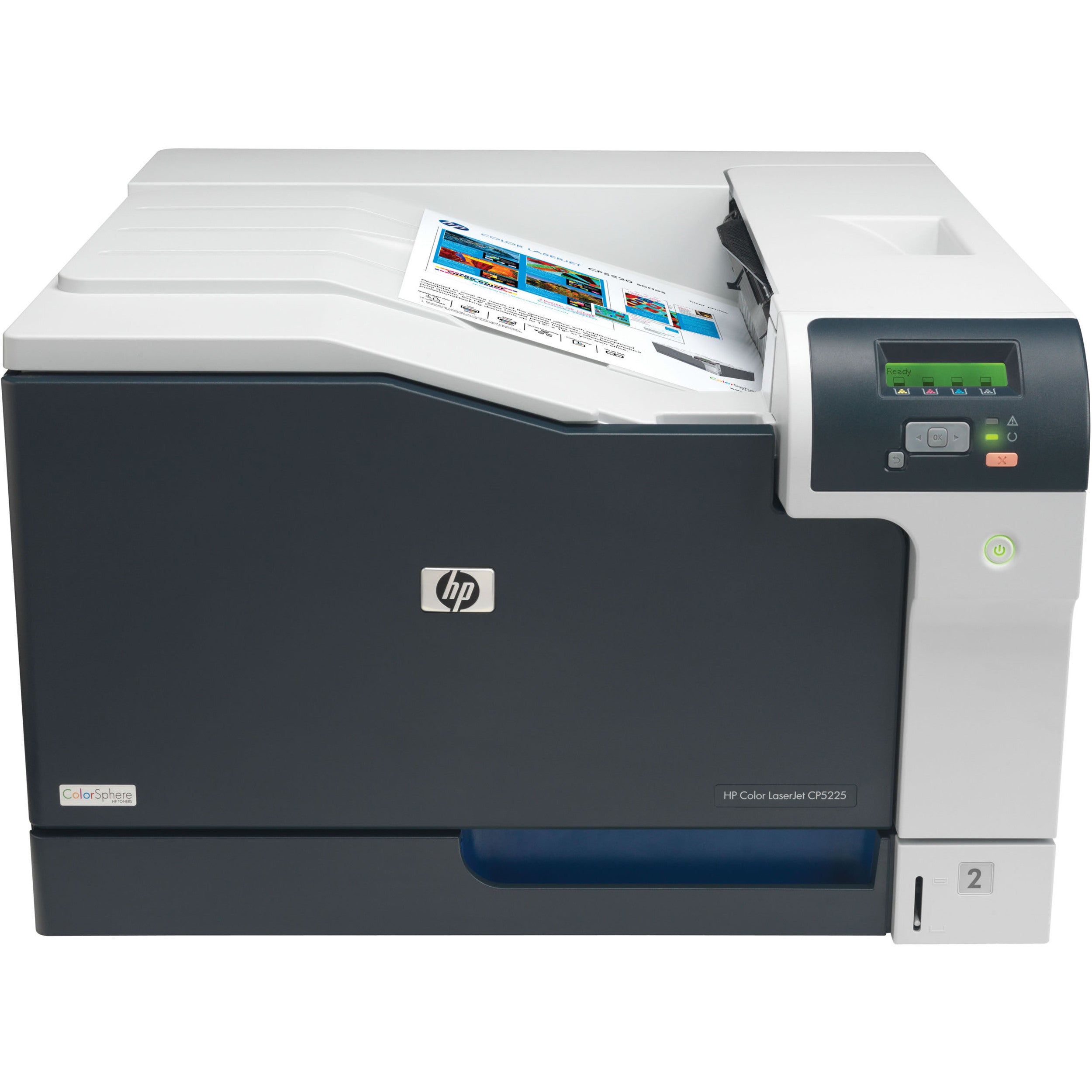 HP LaserJet CP5220 CP5225N Desktop Laser Printer - Refurbished - Color