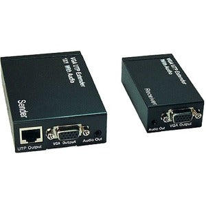 Bytecc Video Extender/Splitter - 1 Input Device - 984.25 ft Range - 1 x Network (RJ-45) - 1 x VGA In - 1 x VGA