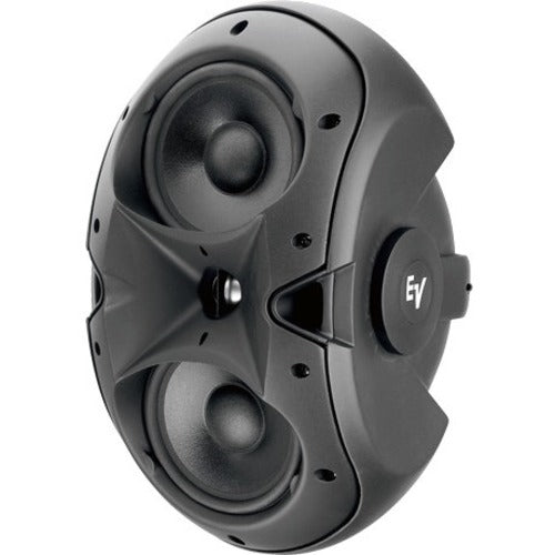 The Electro-Voice EVID 6.2 2-way Outdoor Surface Mount Speaker - 150 W RMS - Black