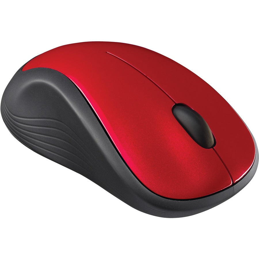 Logitech M310 Wireless Mouse, 2.4 GHz with USB Nano Receiver, 1000 DPI Optical Tracking, 18 Month Battery, Ambidextrous, Compatible with PC, Mac, Laptop, Chromebook (FLAME RED GLOSS)