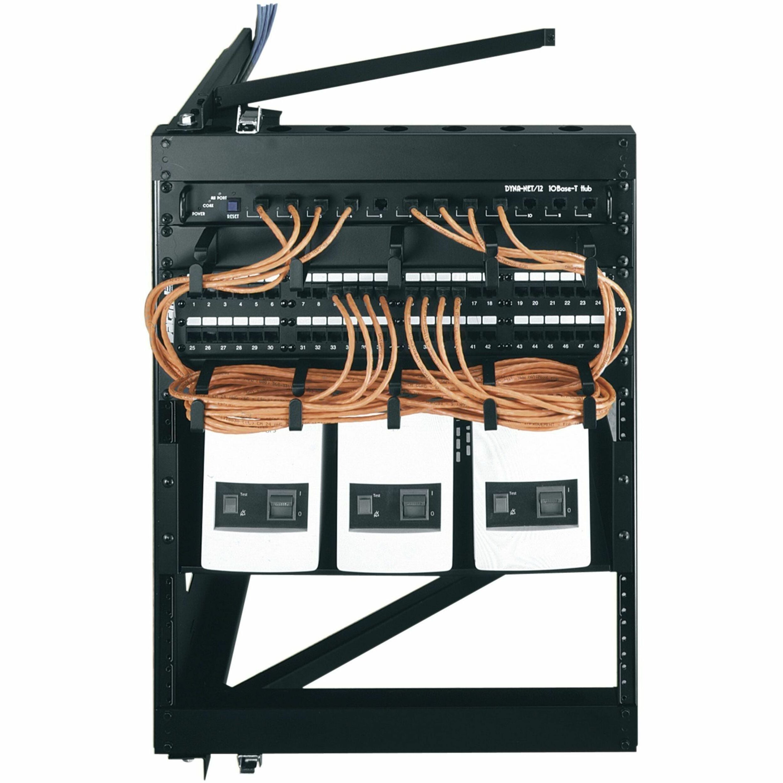 Le Grand Rack Layout Legrand Middle Atlantic SFR Series Swing Frame Wall Mounted Rack - 24in ...