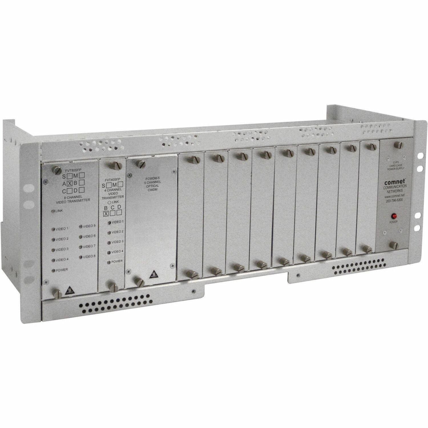 ACRE ComNet 24-channel digital video 10-bit digital/short-haul video, 177165.35 ft, Coax, FVR240S1, Wired