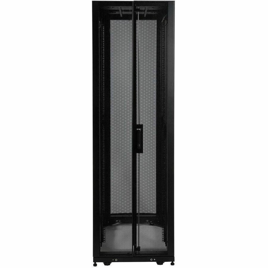 Eaton Tripp Lite Series 42U SmartRack Shallow-Depth Rack Enclosure Cabinet with doors & side panels
