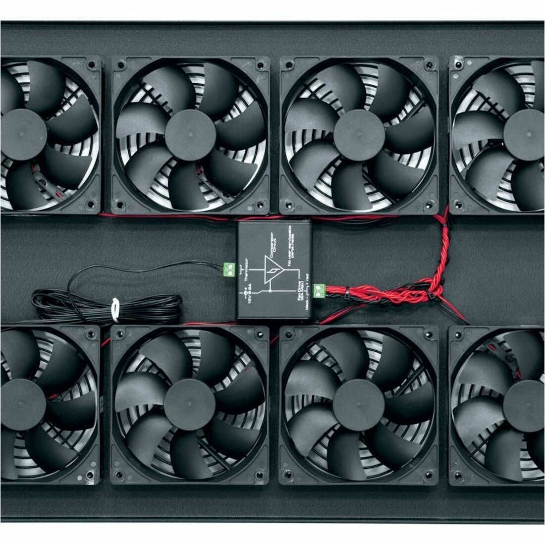 Legrand Middle Atlantic BGR Series 552 CFM Fan Top with Controller for BGR Series Racks