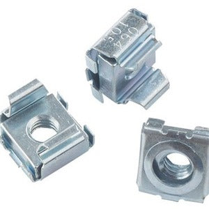 Ortronics 12-24 Cage Nut Kit, Clear, PS-1224CN