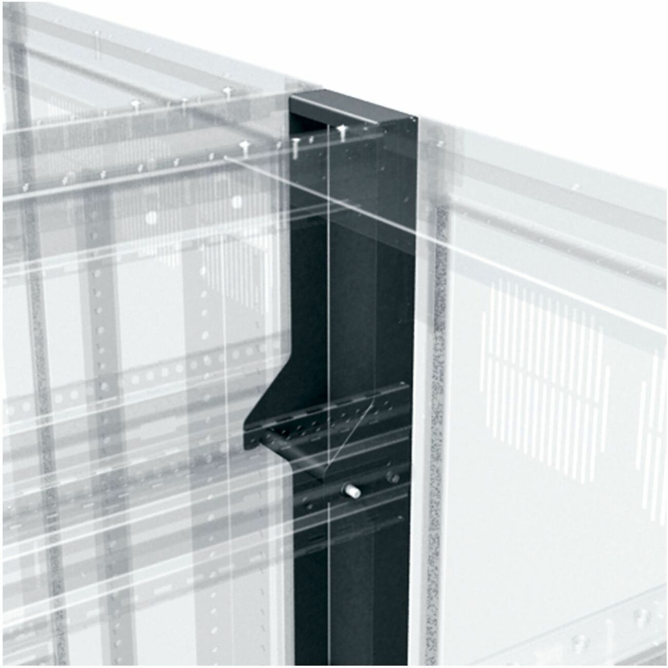 Legrand Middle Atlantic BGR Series 45RU Cable Chase Front/Back Section