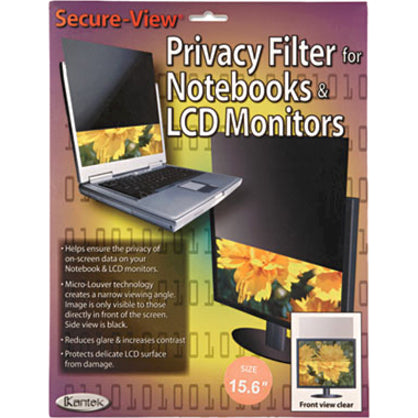 Kantek Secure-View SVL15.6W Privacy Screen Filter