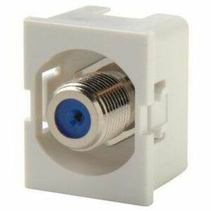 Legrand Ortronics Tracjack Recessed F-CONN 75 OHM White, Female