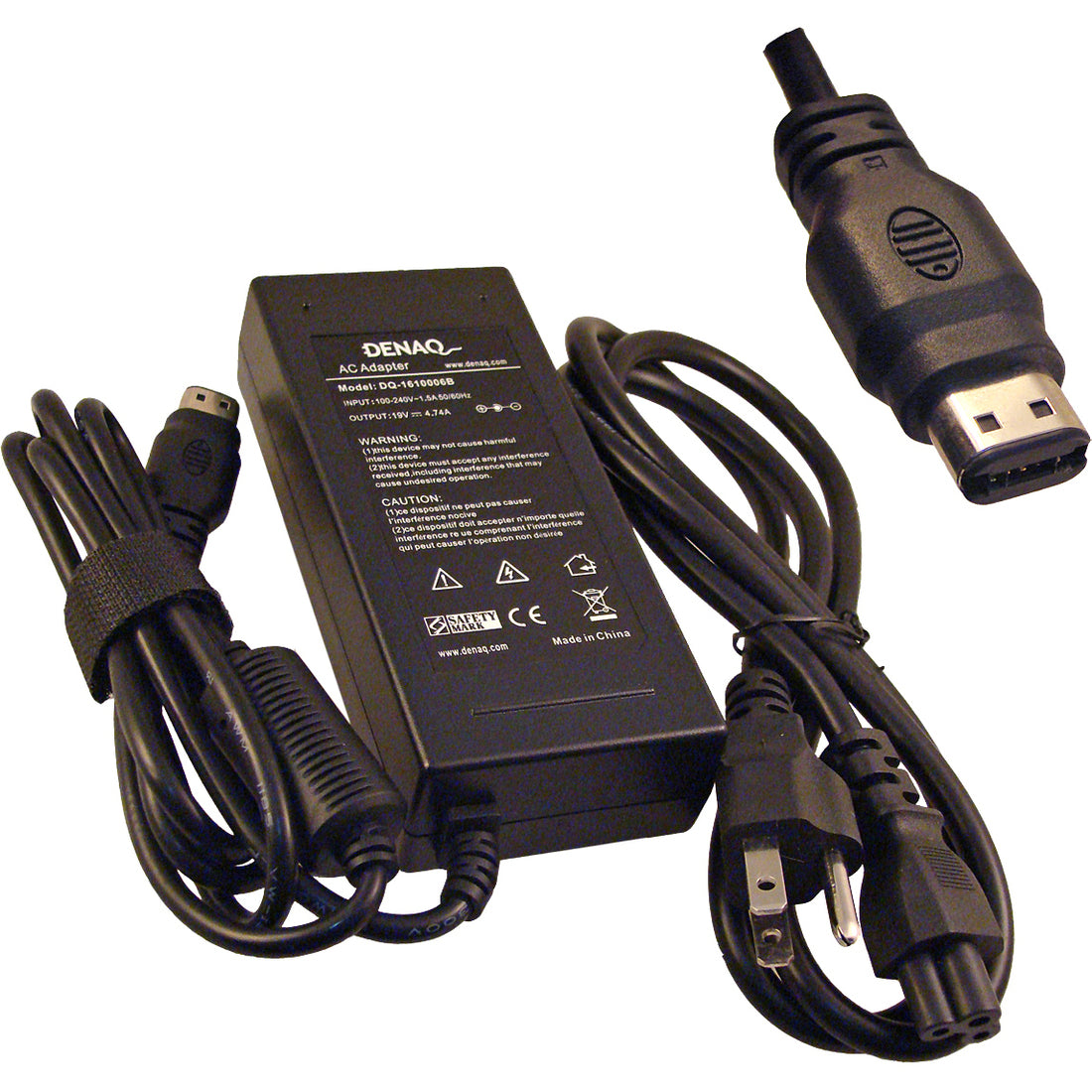 Dantona DENAQ 19V 4.74A 5-pin AC Adapter for HP/Compaq Pavilion & Presario Series Laptops