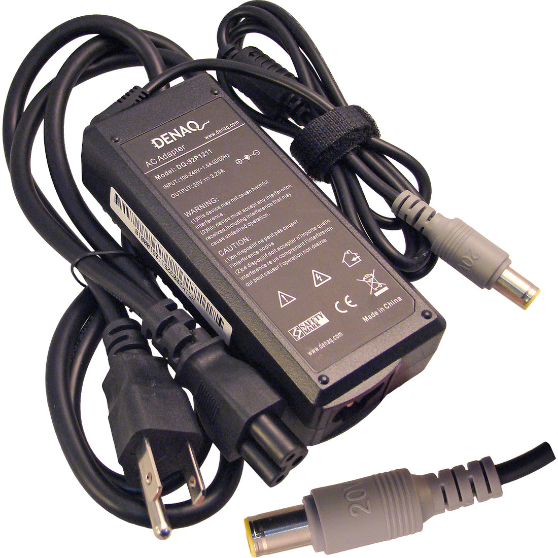 Dantona DENAQ 20V 3.25A 7.7mm-5.5mm AC Adapter for IBM ThinkPad Series Laptops